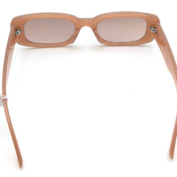 Aire Ceres Unisex Modern Rectangular Sunglasses Caramel Polarised M Size - Picture 7 of 8